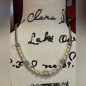 ❤️BRIGHTON BEAD SILVER NECKLACE
